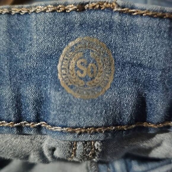 So Denim Jeans size 15 Jeggings Pants - Picture 4 of 8